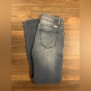 Kan Can Womens Estilo Distressed Studded Super Skinny Jeans size 9/28 KC6170D